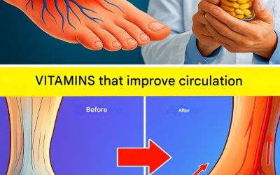The best vitamins to improve blood circulation in legs and feet after the age of 50
