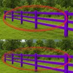 If You Spot a Painted Purple Fence, This Is What It Means