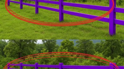 If You Spot a Painted Purple Fence, This Is What It Means