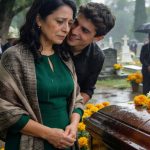 At my husband’s funeral, my son squeezed my hand. And he whispered, “You’re no longer part of this family.”