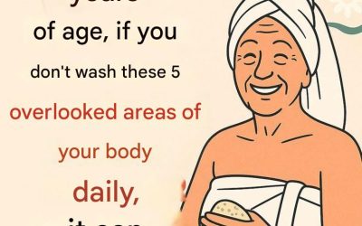 From the age of 60, remember to wash these 5 overlooked areas of your body to stay fresh, healthy, and energized