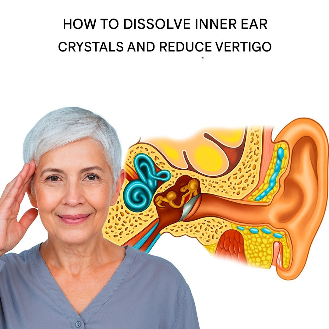 How to get rid of inner ear crystals and reduce vertigo