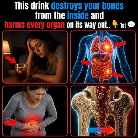 This Drink Destroys Your Bones from the Inside and Harms Every Organ on Its Way Out